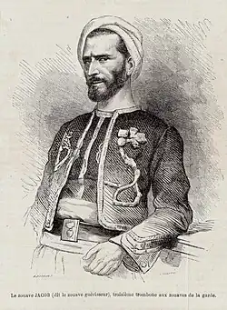 Portrait gravé.