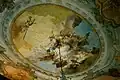 Apothéose de saint Laurent Giustiniani, fresque palais épiscopal Giustiniani Murano, vers 1773
