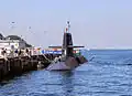 Le Zuiryū (ずいりゅう?, SS-505) à quai pendant une journée porte ouverte en 2014