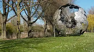 Sculpture près du Stokebrand.