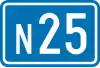 Image illustrative de l’article Route nationale 25 (Belgique)