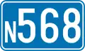 Image illustrative de l’article Route nationale 568 (Belgique)