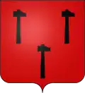 Le blason (fictif) de Malko Linge
