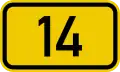 Image illustrative de l’article Bundesstraße 14