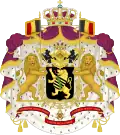 Description de l'image Coat of Arms of the King of the Belgians.svg.
