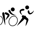 Description de l'image Duathlon pictogram.svg.