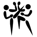 Description de l'image Muay Thai pictogram.svg.