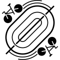 Description de l'image Pictogramme cyclisme sur piste JO 2024.svg.