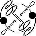 Description de l'image Pictogramme gymnastique rythmique JO 2024.svg.