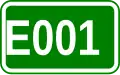 Route européenne 001