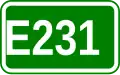 Route européenne 231