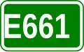 Route européenne 661
