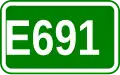 Route européenne 691