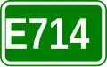 Route européenne 714