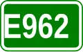 Route européenne 962