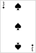 Trois de pique