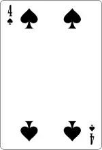 Quatre de pique