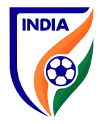alt=Écusson de l' Équipe d'Inde de football