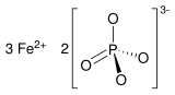 Image illustrative de l’article Phosphate de fer(II)