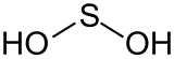 Image illustrative de l’article Acide sulfoxylique