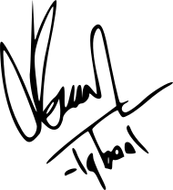 signature d'Iqbaal Ramadhan
