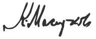 signature de Krste Misirkov