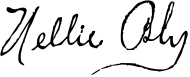 signature de Nellie Bly