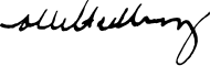 signature d'Olle Hedberg