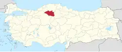 Carte de la circonscription.