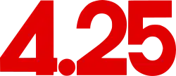 Logo du April 25 SC