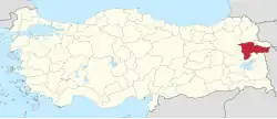 Carte de la circonscription.