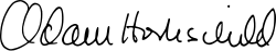 signature d'Adam Hochschild