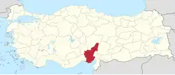 Carte de la circonscription.