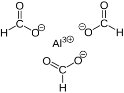 Image illustrative de l’article Formiate d'aluminium