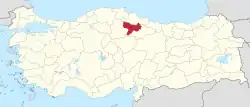 Carte de la circonscription.