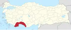Carte de la circonscription.