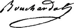 signature d'Apollinaire Bouchardat