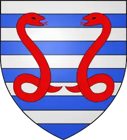 Description de l'image Armoiries Seigneurie Vouvant-Mervent.svg.