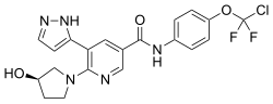 Image illustrative de l’article Asciminib