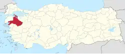 Carte de la circonscription.