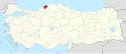 Carte de la circonscription.