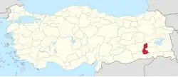 Carte de la circonscription.