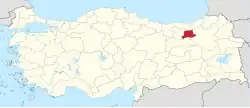 Carte de la circonscription.