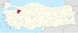 Carte de la circonscription.
