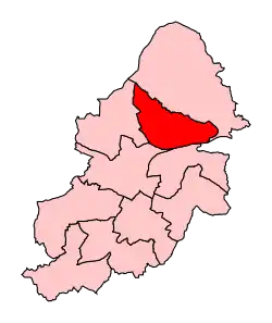 Carte de la circonscription