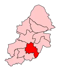Carte de la circonscription