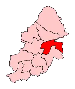 Carte de la circonscription