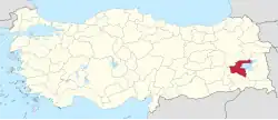 Carte de la circonscription.