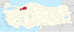 Carte de la circonscription.