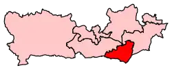 Carte de la circonscription